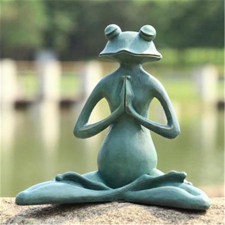 SPI Contented Yoga Bear Garden Sculpture 51051